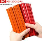 Honoson 200 Pcs Flat Construction Pencils - Image 7