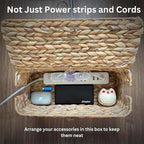 BINH YEN HOME Wicker Cable Management Box - Image 7