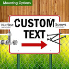 Custom Arrow, Custom Directional Sign, Right Arrow, 36x48 Inches, Rust Free - Image 5