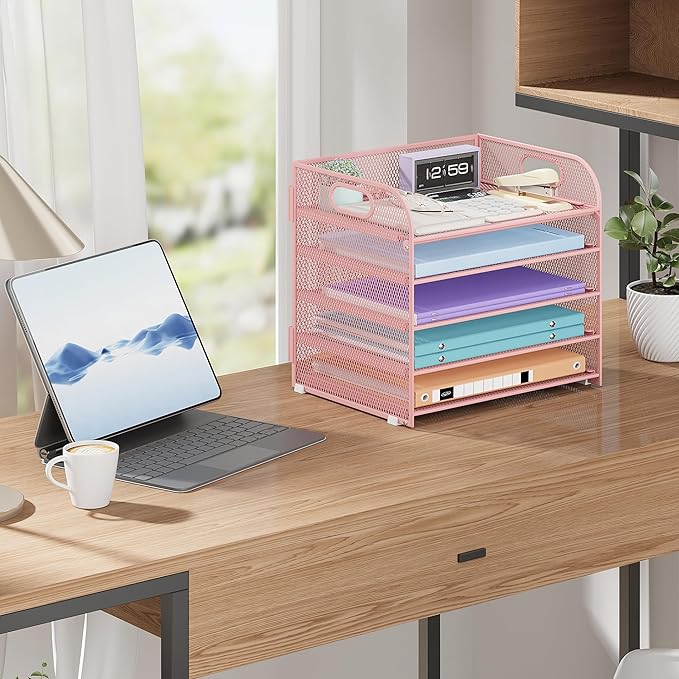 Cawukege 5 Tier Paper Organizer - Image 8