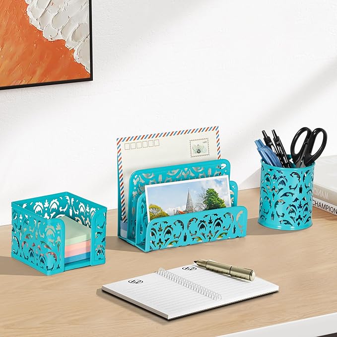 EasyPAG Desk Organizers and Accessories 3 Pieces Office Organizer Set - Image 3