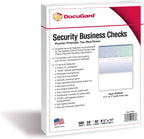 docugard blue/green premier prismatic top high security check shown in use