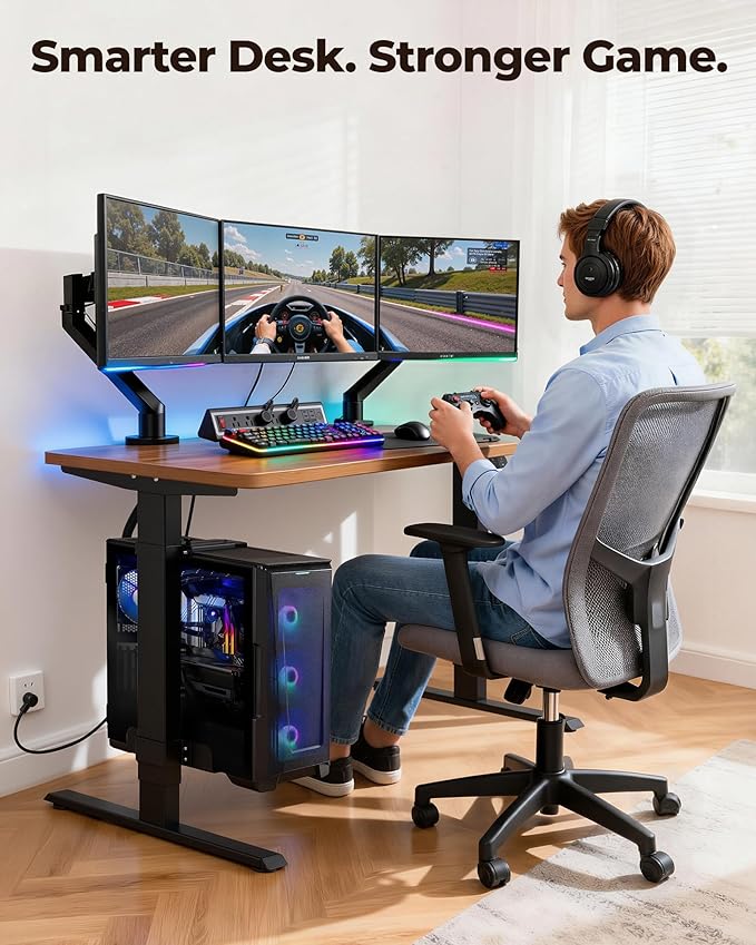 TOPSKY Dual Motor Electric Adjustable Standing Desk - Image 6