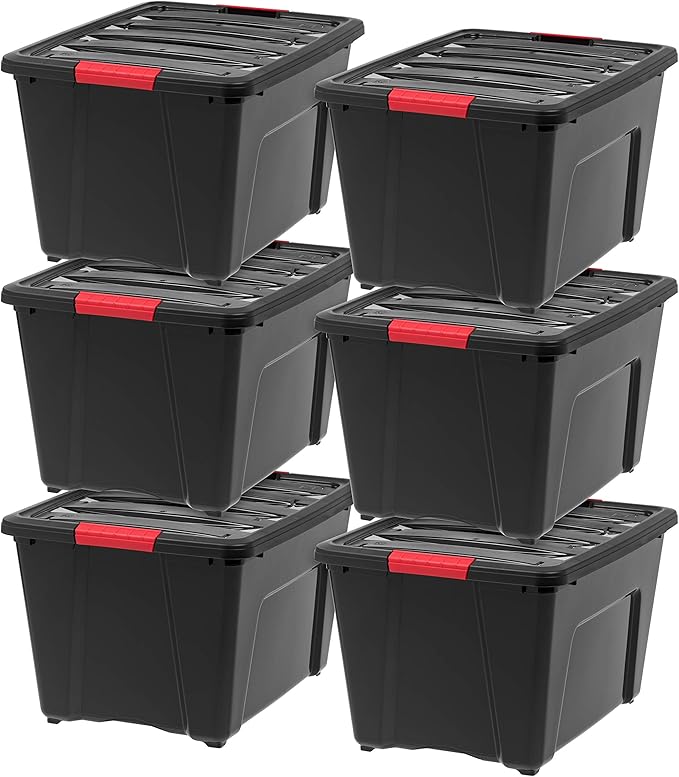 IRIS USA 54 QT Plastic Storage Box by IRISUSA