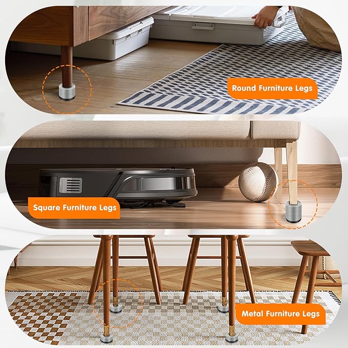 Furniture Risers Bed Risers Heavy Duty 1 inch, 2 inch, 3 inch, 4 inch Round - Image 6