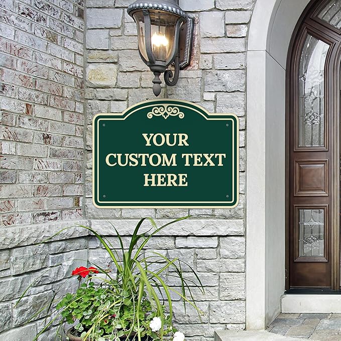 Custom Decorative Sign, Personalized Metal Sign - Image 2