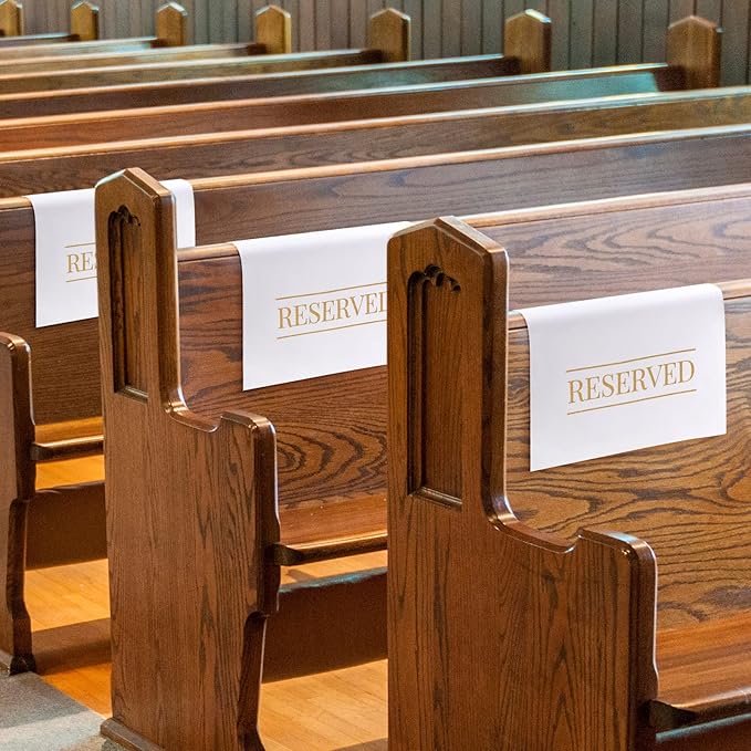 Buryeah 12 Pcs Reserved Seating Signs - Image 6