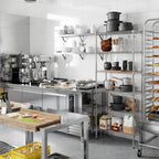 Regal Altair 14" Deep x 30" Wide x 74" Height Wire Shelving Kit | 6-Tier | NSF - Image 5