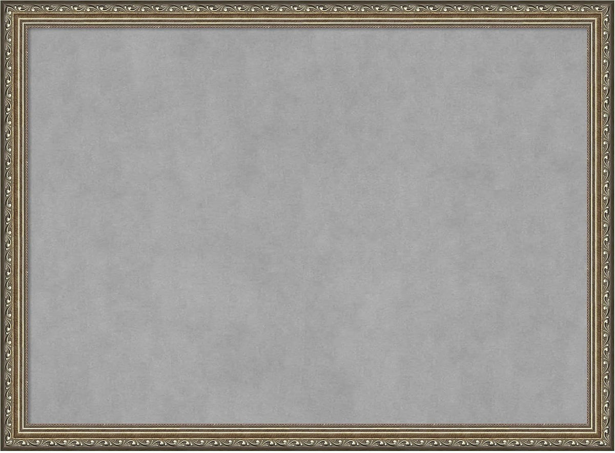 Amanti Art Silver Framed Magnetic Board 22x30 Medium Vision Board