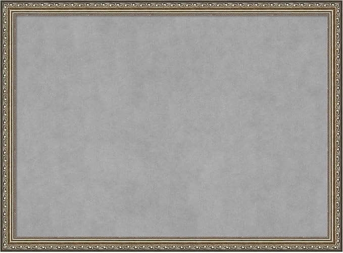 Amanti Art Silver Framed Magnetic Board 22x30 Medium Vision Board by AmantiArt