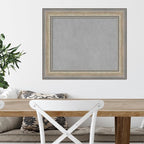 Amanti Art Silver Framed Magnetic Board 21x25 Small Vision Board - Image 5