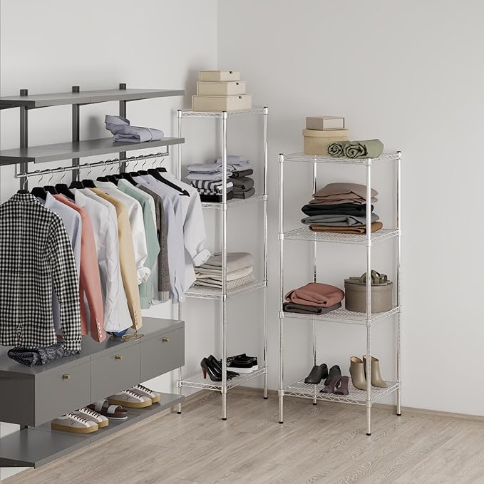 Regal Altair 21" Deep x 24" Wide x 64" Height Wire Shelving Kit | 4-Tier | NSF - Image 7