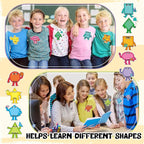 Henoyso 108 Pcs Shape Desk Name Tags - Image 5