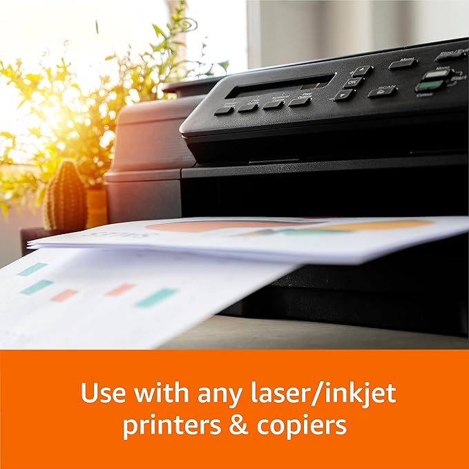 Amazon Basics Multipurpose Copy Printer Paper, 8.5 x 11 Inches, 24 lb, 1 Mega - Image 7