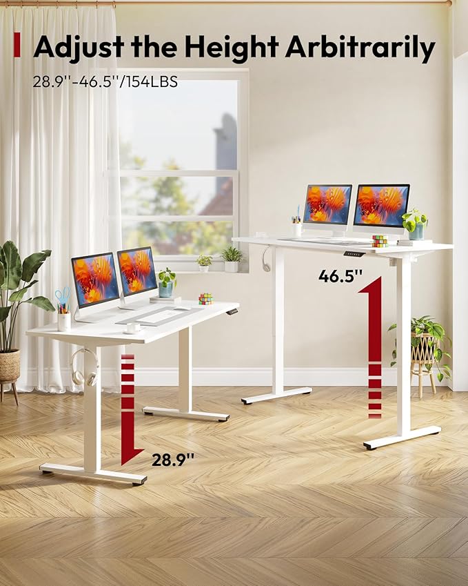 SANODESK Electric Standing Desk 79 x 32 Inches Height Adjustable Stand Up - Image 8