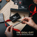 Wordsworth & Black Fountain Pen Set, 18K Gilded Extra Fine Nib, Includes 24 - Image 3