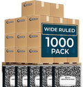 Rosmonde 1000 Pack Composition Notebooks Bulk, Wide Ruled, Pallet of Notebooks by Rosmonde