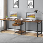 Tribesigns Two Person Desk, 79 Inch Double Desk - Image 4