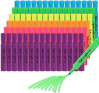 Yocfon Highlighters 90 Pack, Chisel Tip, Tank Style Highlighters Assorted by Unknown