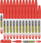 SFAIH Red Permanent Markers Bulk by SFAIH