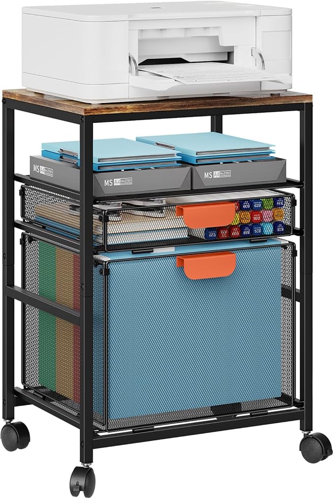 Marbrasse Rolling file cabinet by Marbrasse