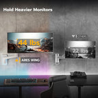 ARES WING Wall Mount Monitor Arm - Image 2
