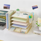 OPNICE Desk Organizer, 5-Tier Paper File Organizer - Image 6