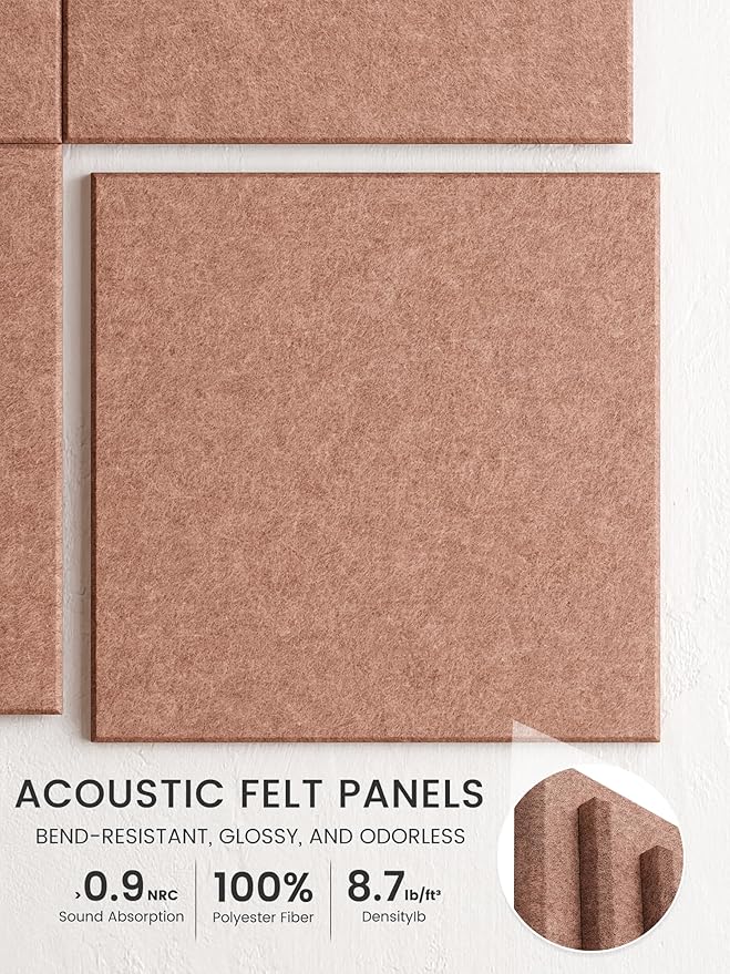 Bumusty Large Cork Board Alternative-47 x35 Felt Bulletin Board, - Image 3
