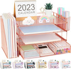 OPNICE Desk Organizer, 4-Tier Desktop File Organizer by OPNICE