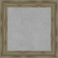 Amanti Art Grey Framed Magnetic Board 26x26 Medium Vision Board by AmantiArt