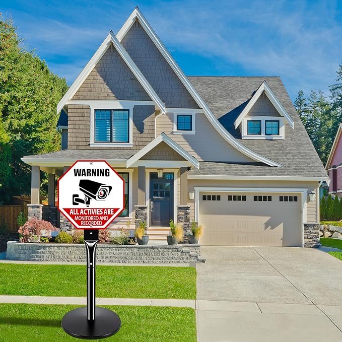 VAIIGO 2Pack Heavy Duty Parking Sign Post - Image 8