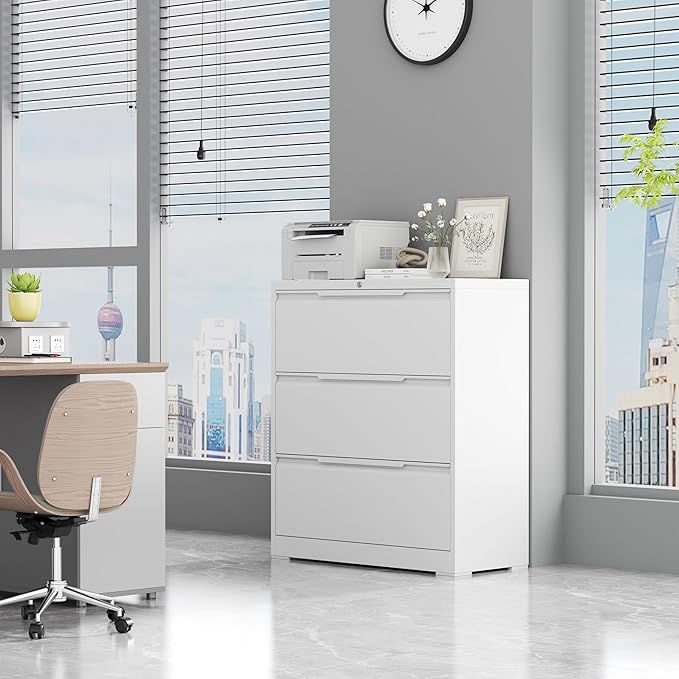 LONGLINK 3 Drawer Lateral File Cabinets - Image 2