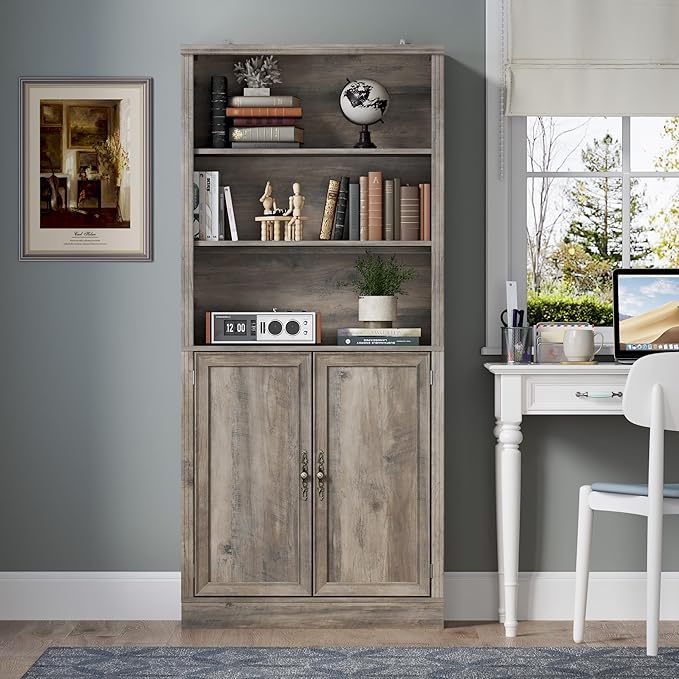 BORNOON 71.4" Tall Bookshelf - Image 3