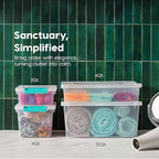 IRIS USA 6 Qt. Plastic Storage Bins Containers - Image 8