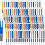 Henoyso 200 Count Retractable Ballpoint Pens Bulk 0.7 mm Black Ink Click Pens by Henoyso
