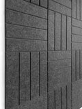 DECORITA Felt Bulletin Board Tiles | Modern Cork Board Alternative | Large Cork by DesignerManufacturerofInnovativeBulletinBoardSolutionsforHomeOffice