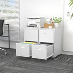 SteeLoong 2 Drawer File Cabinet - Image 4
