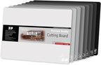 ZVP Plastic Cutting Boards for Kitchen, Flexible Cutting Mats, Gradient Gray by ZVP