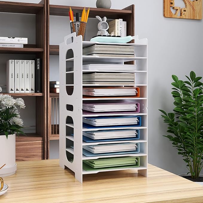 Natwind Office Stackable Paper Organizer - Image 3