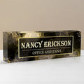 Personalized Name Plate for Desk, Custom Desk Name Plate, Acrylic Name Plate by EOBIBIFUN