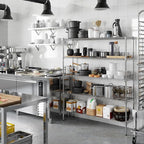 Regal Altair 14" Deep x 54" Wide x 64" Height Wire Shelving Kit | 5-Tier | NSF - Image 6