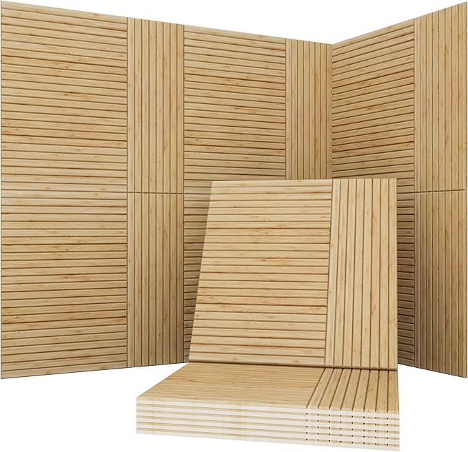 Soon Global Acoustical Wall Panels, 6-Piece 23.62 X 23.62 Inches Art Acoustic by SoonGlobal
