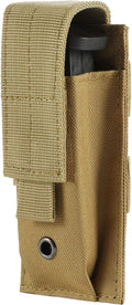 Tactical Single/Double Pistol Mag Pouch Outdoor Molle Open-Top Magazine Pouch by FRTKK