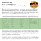 Dura-Gold Green Automotive Masking Tape 1 Inch, 3 Rolls - Image 6