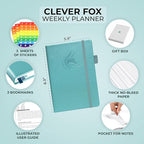 Clever Fox Planner – Undated Weekly & Monthly Planner - Image 2