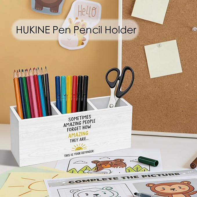 HUKINE Thank You Gifts Pen Holder - Image 2