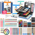 colour block 151-piece professional art supply set with, main product view