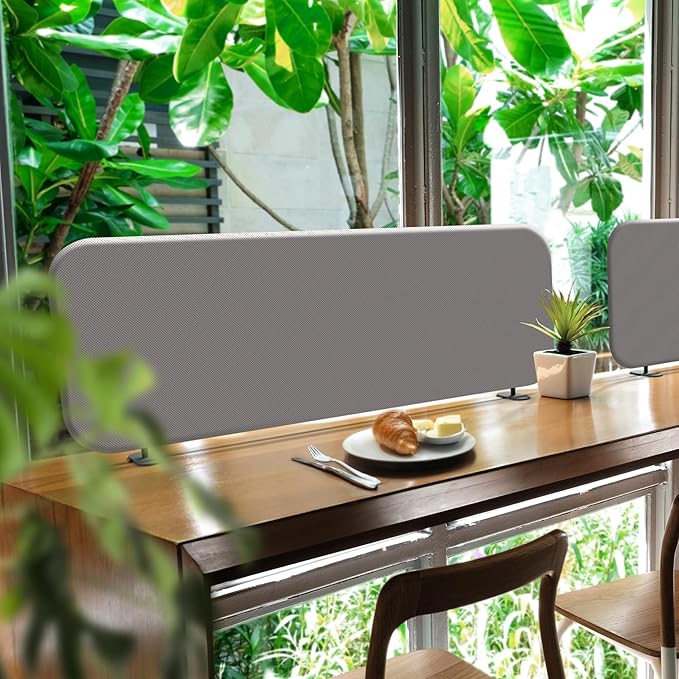 DECOLAB Desk Dividers, Standing Table Divider Panel Partition - Image 3