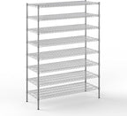 Regal Altair 21" Deep x 54" Wide x 74" Height Wire Shelving Kit | 8-Tier | NSF by Regal+Altair