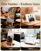 1 Pack Acrylic Sign Holder 8.5 x 11 Inch - Image 8